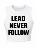 crop TOP lead never follow